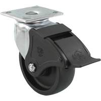 Emaxx RollX Wow Caster, Swivel with Brake, 8" (203.2 mm), Nylon, 1200 lbs. (544.3 kg.) M & M Nord Ouest Inc