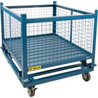 Dolly for Stacking Container, 48.5" W x 40-1/2" D x 10" H, 3000 lbs. Capacity M & M Nord Ouest Inc