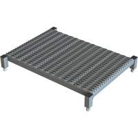 Plateforme de travail en une &eacute;tape &agrave; hauteur r&eacute;glable, 24" la x 36" pr, Capacit&eacute; de 800 lb, Enti&egrave;rement soud&eacute; M & M Nord Ouest Inc