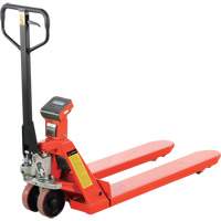 Eco Weigh-Scale Pallet Truck with Thermal Printer, 45" L x 22.5" W, 4400 lbs. Cap. MP256 | M & M Nord Ouest Inc