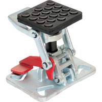 Heavy-Duty Adjustable Height Floor Lock, 8" Extended Height, 5-1/2" Retracted Height, Steel M & M Nord Ouest Inc