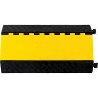 Powerhouse Heavy-Duty Straight Cable Protector, 3 Channels, 36" L x 19.75" W x 3" H M & M Nord Ouest Inc