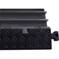 Powerhouse Medium-Duty Straight Cable Protector, 5 Channels, 36" L x 19.63" W x 2.25" H M & M Nord Ouest Inc
