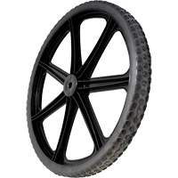 Roue &agrave; sept rayons pour brouettes Big Wheel M & M Nord Ouest Inc