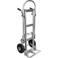 Convertible Hand Truck, Aluminum, 1250 lbs. Capacity M & M Nord Ouest Inc