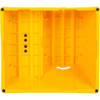 Escabeau industriel, 2 marches, 26" x 22-7/16" x Hauteur 19-11/16" M & M Nord Ouest Inc