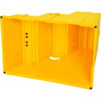 Industrial Step Stool, 3 Steps, 34-13/16" x 22-7/16" x 28-1/2" High M & M Nord Ouest Inc