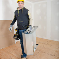 Poste de travail chevalet de sciage portatif, Cadre Aluminium, 12-1/4" p x 24" h M & M Nord Ouest Inc