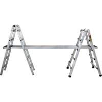 &eacute;chelle t&eacute;lescopique multifonction, Aluminium, 300 lb, CSA calibre 1A M & M Nord Ouest Inc