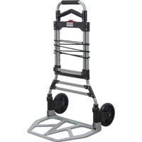 Folding Hand Truck, Aluminum, 275 lbs. Capacity M & M Nord Ouest Inc