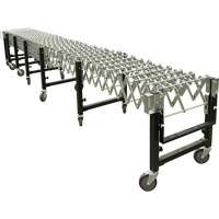 Convoyeur extensible, 23" la x 24' lo, Capacit&eacute; de 200 lb par pi lin. M & M Nord Ouest Inc