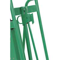 Powered Drum Hand Truck with Pneumatic Wheels M & M Nord Ouest Inc