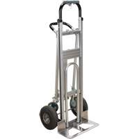 3-in-1 Convertible Hand Truck, Aluminum, 600 lbs. Capacity M & M Nord Ouest Inc