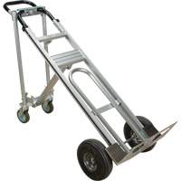 3-in-1 Convertible Hand Truck, Aluminum, 600 lbs. Capacity M & M Nord Ouest Inc
