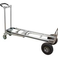 3-in-1 Convertible Hand Truck, Aluminum, 600 lbs. Capacity M & M Nord Ouest Inc