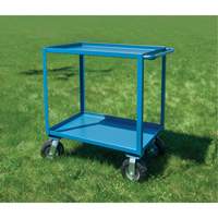 Outdoor Shelf Cart, 2 Tiers, 24" W x 39" H x 51" D, 1200 lbs. Capacity M & M Nord Ouest Inc