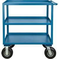 Outdoor Shelf Cart, 3 Tiers, 18" W x 39" H x 33" D, 1200 lbs. Capacity M & M Nord Ouest Inc