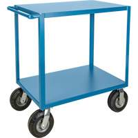 Outdoor Shelf Cart, 2 Tiers, 18" W x 39" H x 33" D, 1200 lbs. Capacity M & M Nord Ouest Inc