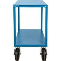Outdoor Shelf Cart, 2 Tiers, 18" W x 39" H x 33" D, 1200 lbs. Capacity M & M Nord Ouest Inc