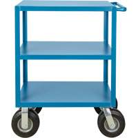 Outdoor Shelf Cart, 3 Tiers, 18" W x 39" H x 33" D, 1200 lbs. Capacity M & M Nord Ouest Inc