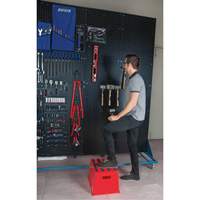 Escabeau industriel, 20-7/8" x 12-3/16" x Hauteur 12" M & M Nord Ouest Inc