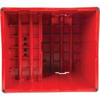 Escabeau industriel, 2 marches, 26" x 22-7/16" x Hauteur 19-11/16" M & M Nord Ouest Inc