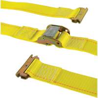 Heavy-Duty Utility Strap, Cam Buckle, 2" W x 12' L, 835 lbs. (379 kg) WLL M & M Nord Ouest Inc