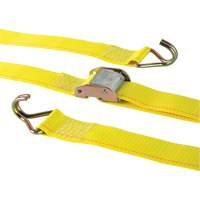 Ratchet Strap, Cam Buckle, 2" W x 12' L, 500 lbs. (227 kg) WLL M & M Nord Ouest Inc