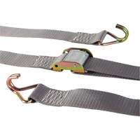Ratchet Strap, Cam Buckle, 2" W x 16' L, 500 lbs. (227 kg) WLL M & M Nord Ouest Inc