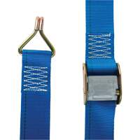 Logistic Strap, Cam Buckle, 2" W x 20' L, 500 lbs. (227 kg) WLL M & M Nord Ouest Inc