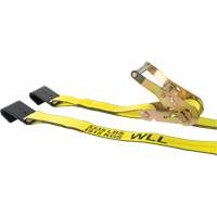 Tendeur d'arrimage pour treuil, Crochet plat, 30' , 2" , Charge d'utilisation max. 3335 lb (1512 kg) M & M Nord Ouest Inc