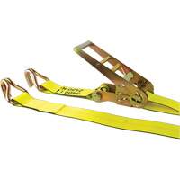 Tendeur d'arrimage pour treuil, Crochet en J, 30' , 3" , Charge d'utilisation max. 5400 lb (2449 kg) M & M Nord Ouest Inc