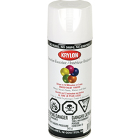 Laque industrielle Acryli-Quik, Blanc, Semi-brillant, 12 oz, Canette a&eacute;rosol M & M Nord Ouest Inc