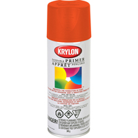 Peinture &agrave; pulv&eacute;riser fluorescente, Rouge/orange fluorescent, 11 oz, Canette a&eacute;rosol M & M Nord Ouest Inc