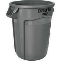 Contenants ronds Brute<sup>MD</sup>, Polyéthylène, 32 gal. US NA698 | M & M Nord Ouest Inc