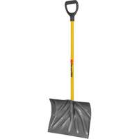 Pro Scraper Shovel, Polypropylene Blade, 18" Wide, D-Grip Handle M & M Nord Ouest Inc