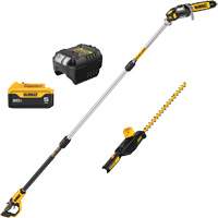 MAX Cordless Lithium-Ion Pole Saw & Pole Hedge Trimmer Combo Kit M & M Nord Ouest Inc