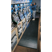 Tapis standard no 381, Ergonomique, 3' x 105' x 1/8", Noir M & M Nord Ouest Inc