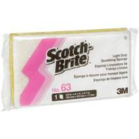 Scotch-Brite Light-Duty Scrub Sponge, Cellulose/Scrubbing, 3-1/2" W x 6" L M & M Nord Ouest Inc