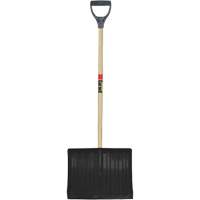Nordic Snow Shovel, Polypropylene Blade, 17-3/4" Wide, D-Grip Handle M & M Nord Ouest Inc