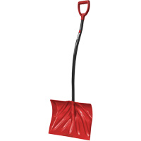 Yukon Snow Shovel, Polypropylene Blade, 18" Wide, Ergonomic D-Grip Handle M & M Nord Ouest Inc
