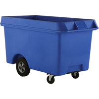 Starcart Heavy-Duty Box Truck, Polyethylene, 48" L x 31" W x 34.5" H, 16 cu. ft. Volume, 1000 lbs. Capacity M & M Nord Ouest Inc