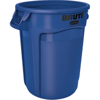 Contenants ronds Brute, Vrac, Poly&eacute;thyl&egrave;ne, 32 gal. US M & M Nord Ouest Inc