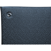 Tapis Comfort-King antistatique, 2' la x 3' lo x 3/8" &eacute;p, Rugueux, Bleu M & M Nord Ouest Inc