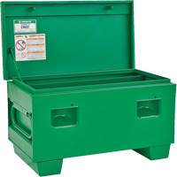 Chest Box, 36" W x 19" D x 17" H, Green NIE459 | M & M Nord Ouest Inc
