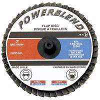 POWERBLEND Roll-on Flap Disc, 2" x Type R, Z120 Grit, Zirconia Alumina M & M Nord Ouest Inc
