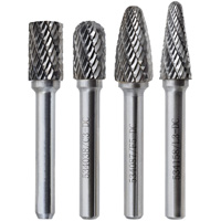 CBHP-4 Premium Carbide Bur Set, 4 Pieces M & M Nord Ouest Inc