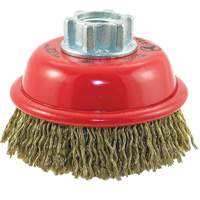 MAXI-CRIMPED Premium Crimped Wire Cup Brush M & M Nord Ouest Inc