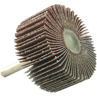 Mounted Flapwheel, 60 Grit, 2" x 1" x 1/4" M & M Nord Ouest Inc