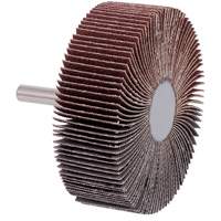 Shaft-Mounted Flap Wheel, 60 Grit, 3" x 1" x 1/4" M & M Nord Ouest Inc